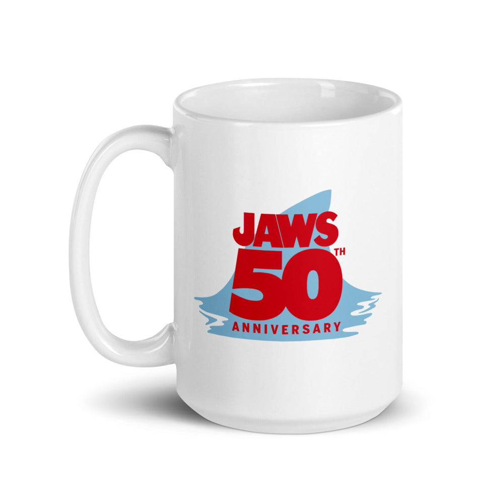 Jaws 50th Anniversary Personalized Photo Mug 15 oz