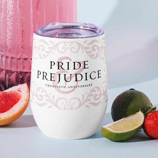 Pride & Prejudice 20th Anniversary Wine Tumbler-6
