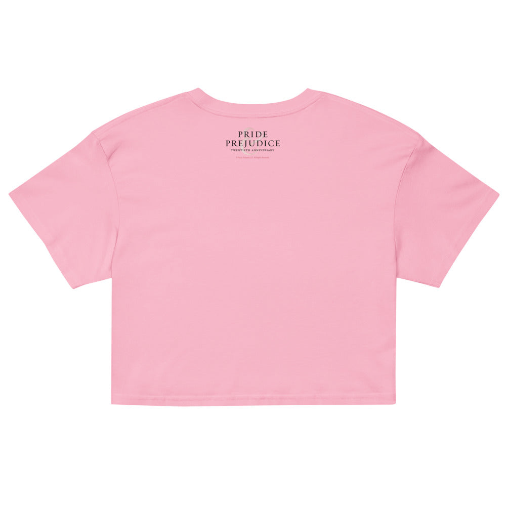 Pride & Prejudice 20th Anniversary No Money, No Prospects Women's Crop Top