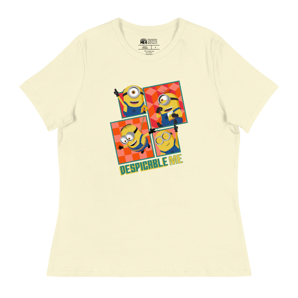 Despicable Me 4 Minion Grid Women's T-Shirt