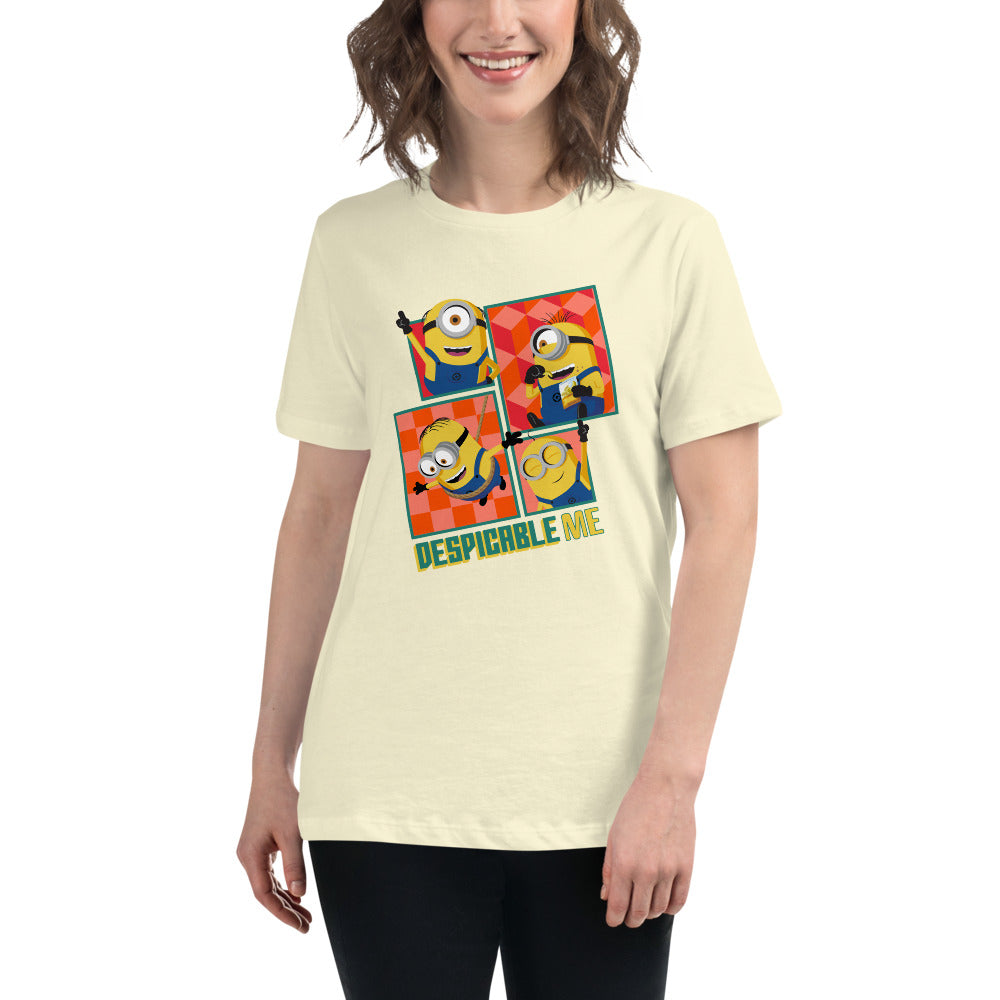 Despicable Me 4 Minion Grid Women's T-Shirt
