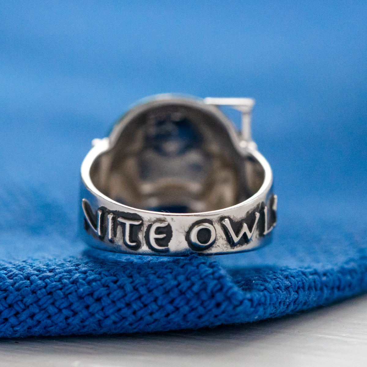 Star Wars jewelry collection Bo-Katan helmet sterling silver ring
