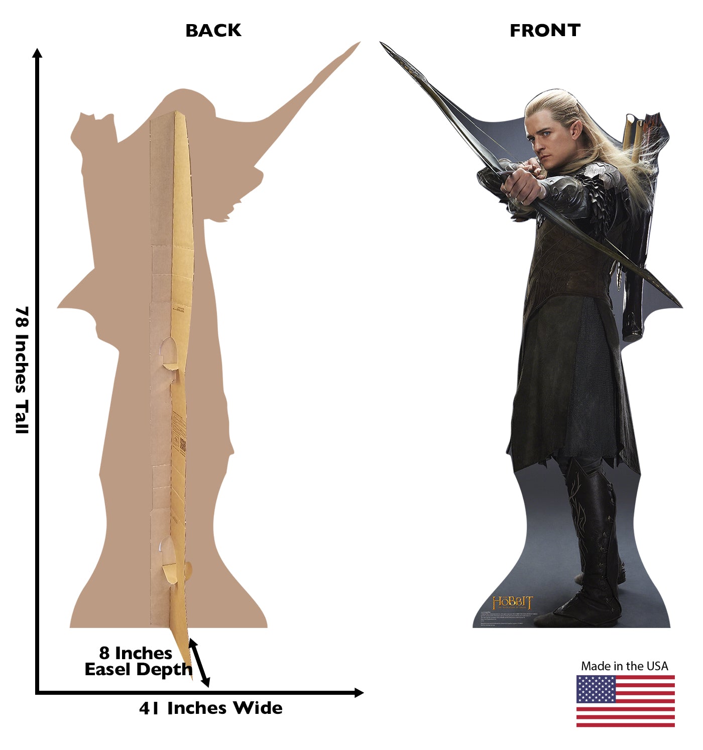 The Lord of the Rings Legolas Cardboard Cutout Standee