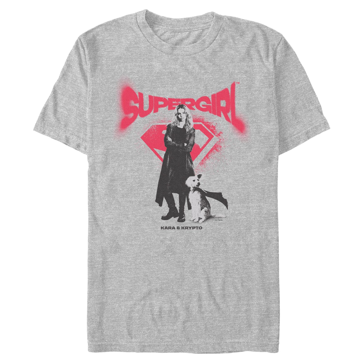 Supergirl Men's Kara And Krypto T-Shirt