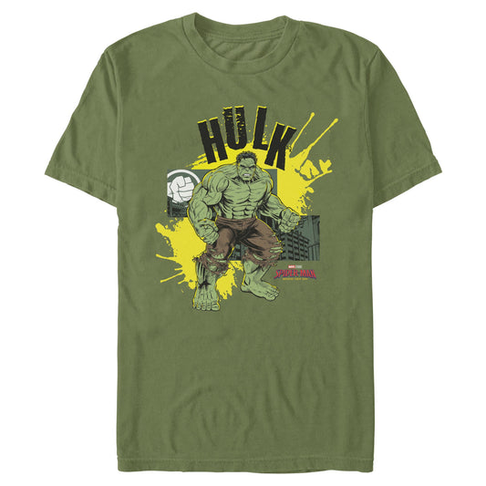 Spider-Man - Brand New Day Men's Hulk Pose T-Shirt-0