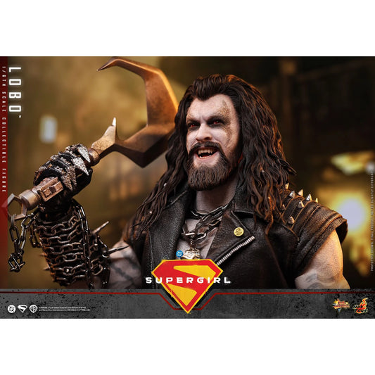 Supergirl Movie Lobo Hot Toys Figure Front View-5