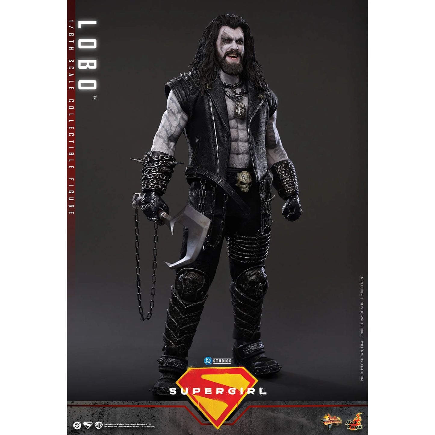 Lobo DC Movie Figure Display in Collection
