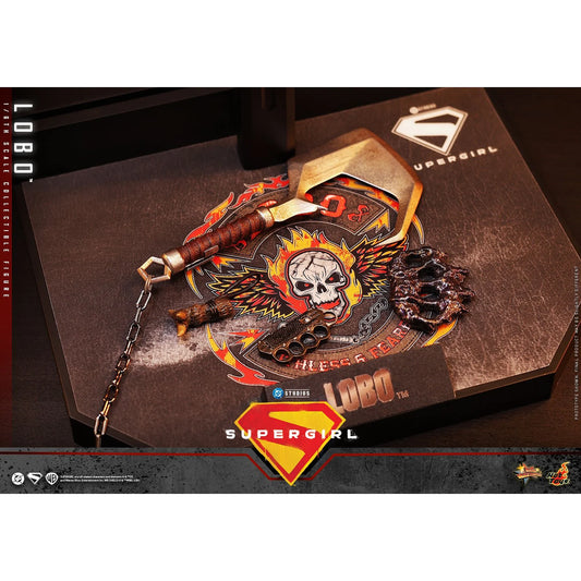 Supergirl Movie Lobo Hot Toys Figure Front View-21