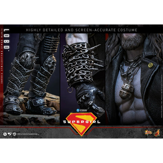 Supergirl Movie Lobo Hot Toys Figure Front View-23