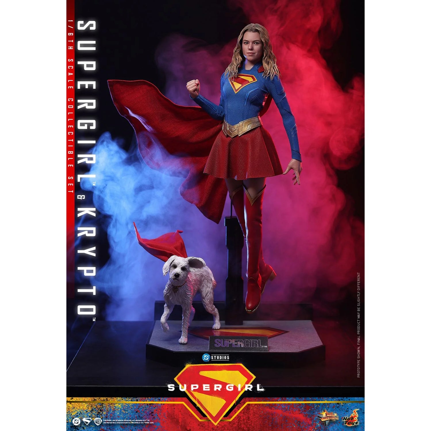 Supergirl 2026 Movie Sixth Scale Figure with Krypto