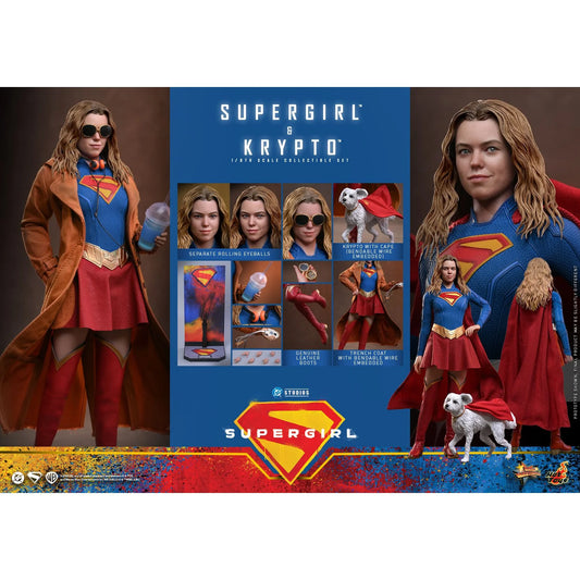 Supergirl 2026 Movie Sixth Scale Figure with Krypto-1