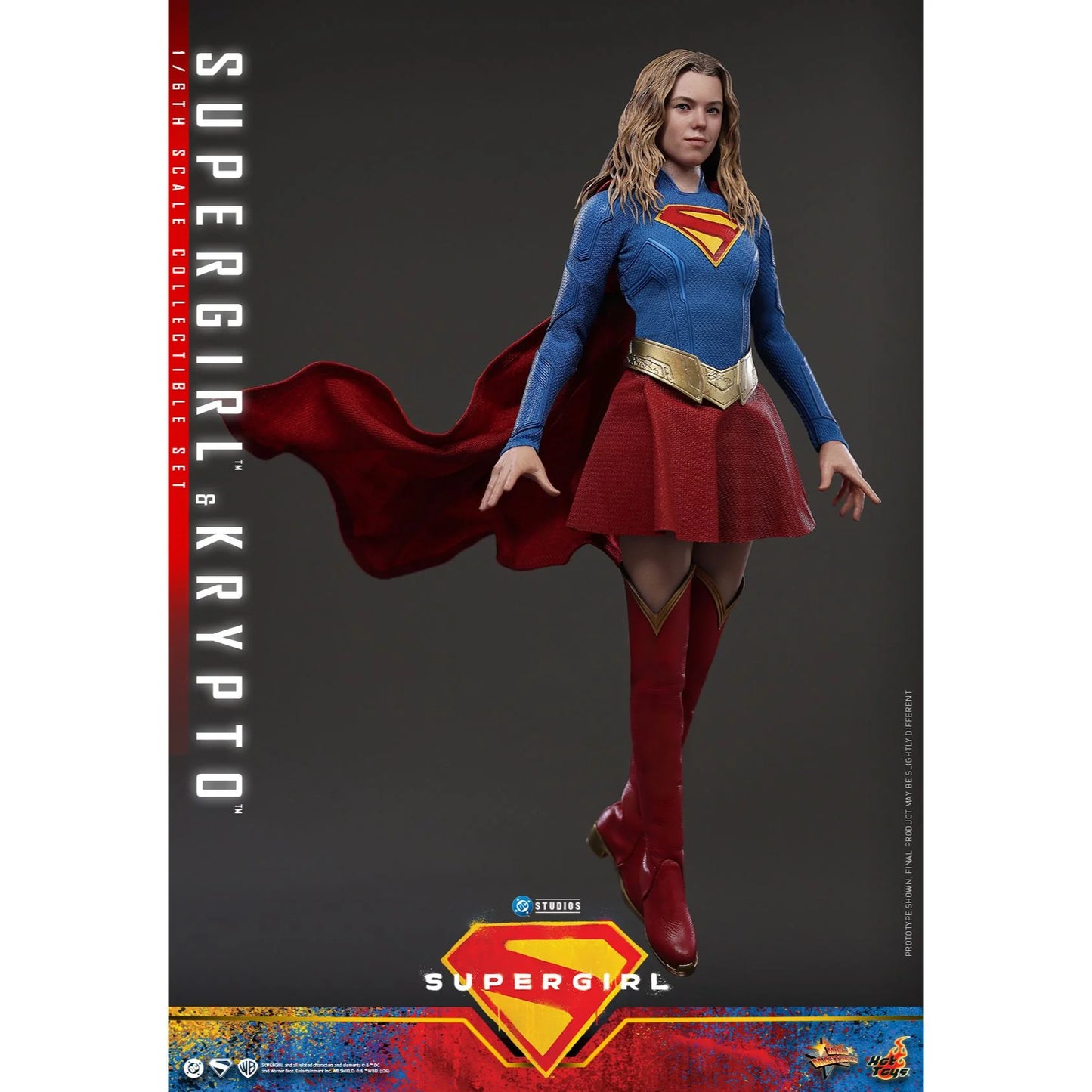 SUPERGIRL (2026 Movie) Supergirl & Krypto Sixth Scale Figure Set by Hot Toys-9