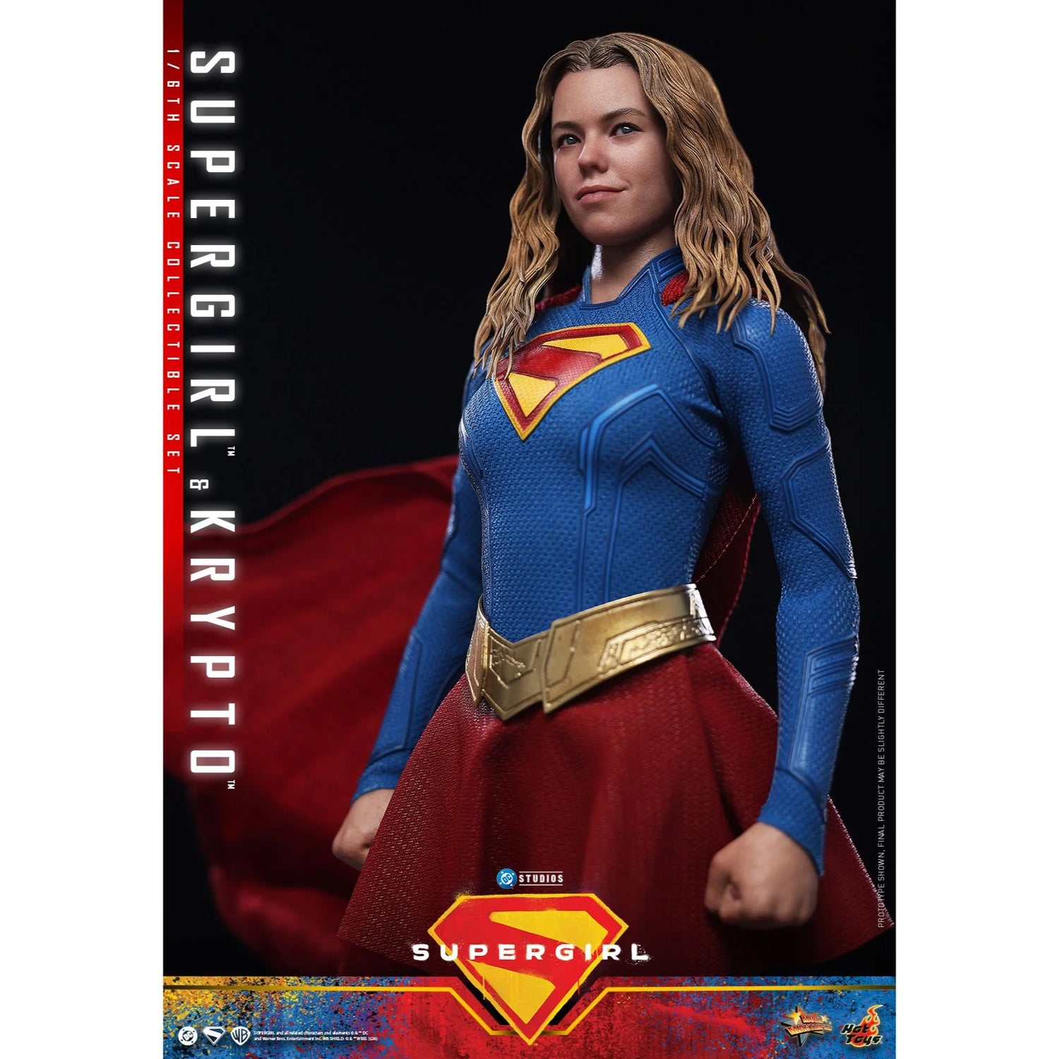 SUPERGIRL (2026 Movie) Supergirl & Krypto Sixth Scale Figure Set by Hot Toys-13
