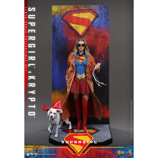 Supergirl 2026 Movie Sixth Scale Figure with Krypto-19