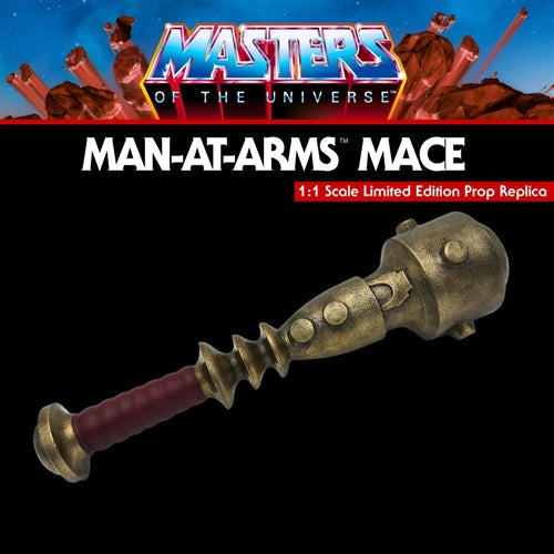 Masters of the Universe Man-At-Arms Mace Prop Replica Brass Finish-2