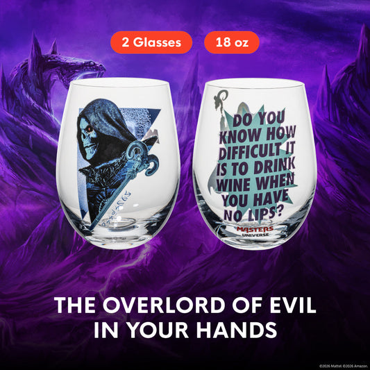 Masters of the Universe 2026 Movie Skeletor Wine Glasses-9