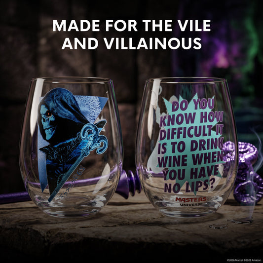 Masters of the Universe 2026 Movie Skeletor Wine Glasses-11