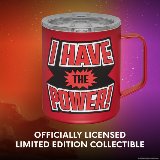 Official Masters of the Universe 2026 Movie Mug featuring I Have the Power design-12