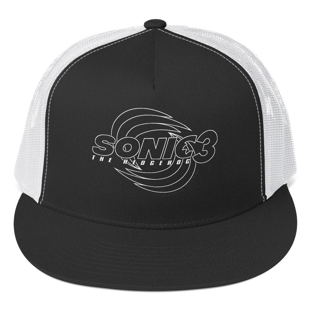 Sonic the Hedgehog 3 Logo Trucker Hat