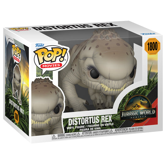 Jurassic World: Rebirth Distortus Rex Funko Pop! Figure-0
