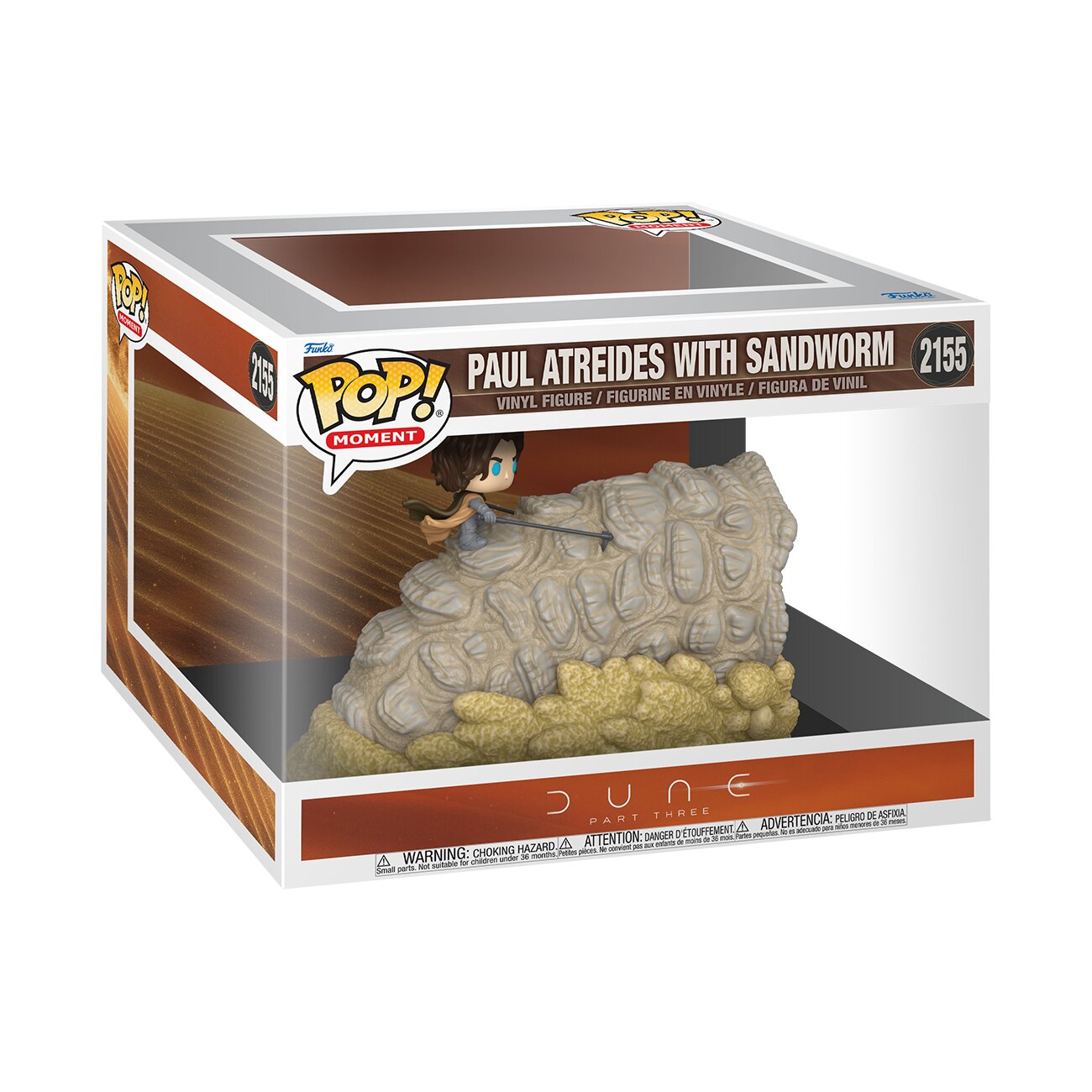 Dune: Part Three Paul Riding Sandworm Funko Pop! Figure