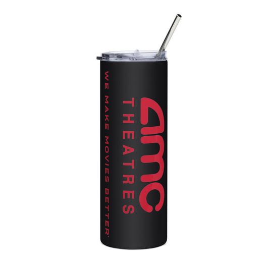 AMC Theatres Logo Stainless Steel Tumbler-0