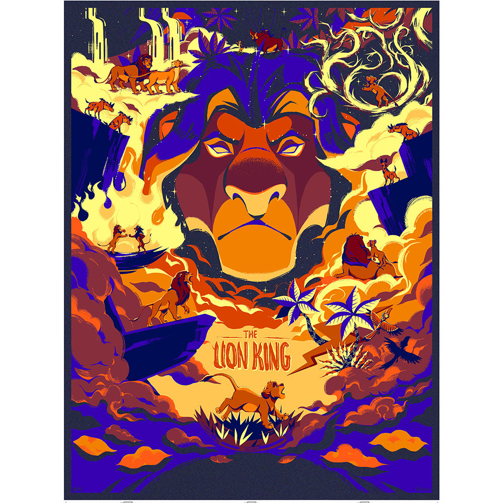 The Lion King Circle of Life 30th Anniversary Poster - Limited Edition Exclusive