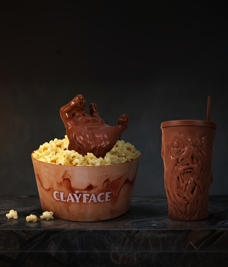 <p>SHOP THE OFFICIAL CLAYFACE COLLECTIBLE POPCORN BUCKET</p>