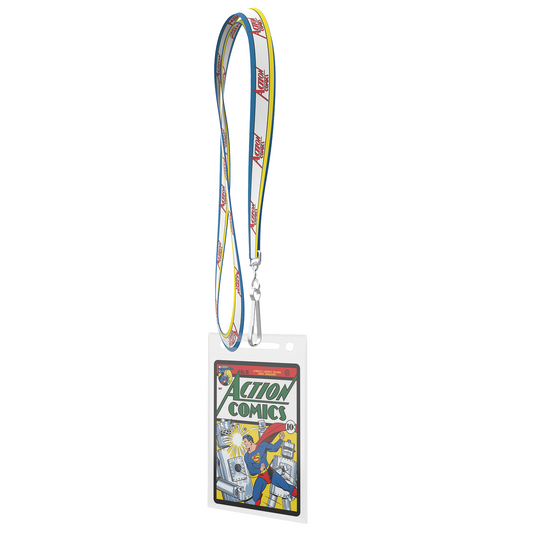 DC Comic Book Popcorn Tin with Lanyard - Action Comics-5