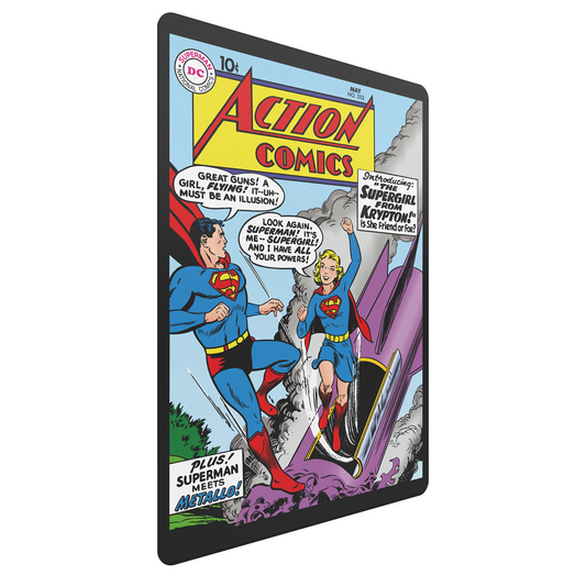 DC Comic Book Popcorn Tin with Lanyard - Action Comics-6