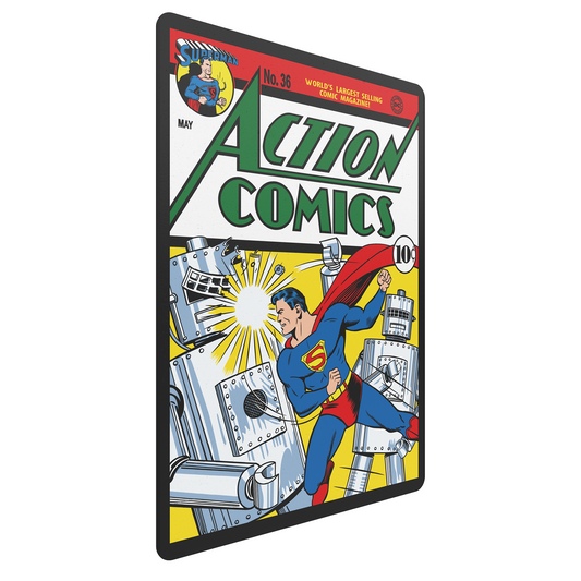 DC Comic Book Popcorn Tin with Lanyard - Action Comics-8