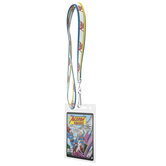 DC Comic Book Popcorn Tin with Lanyard - Action Comics-3
