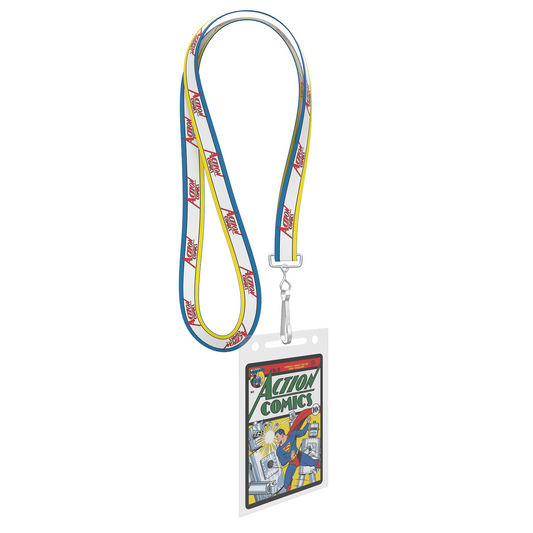 DC Comic Book Popcorn Tin with Lanyard - Action Comics-4