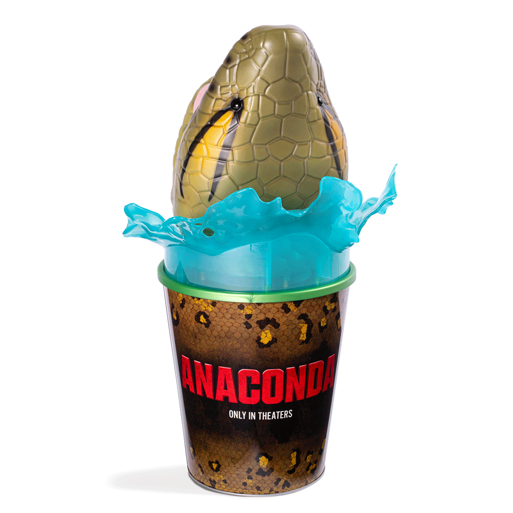 Anaconda Popcorn Bucket