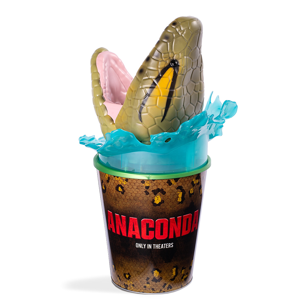 Anaconda Popcorn Bucket