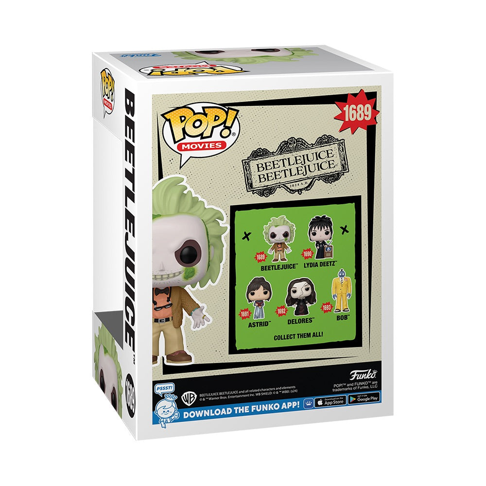 Beetlejuice Beetlejuice: Beetlejuice Chance of Chase Funko Pop! Figure