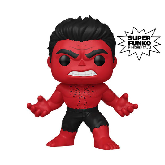 Captain America Brave New World Red Hulk Funko Pop! Super Bobblehead Figure-0