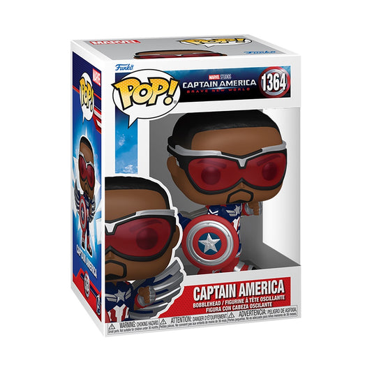 Captain America Brave New World Captain America Funko Pop! Bobblehead Figure-1