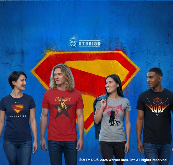 <p>Shop the new Supergirl t-shirt collection in time for the premiere</p>