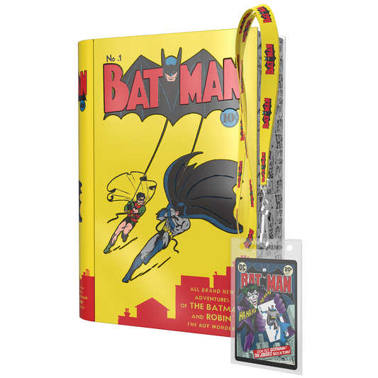 DC Comic Book Popcorn Tin with Lanyard - Batman-0
