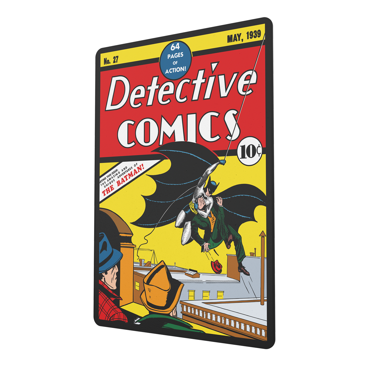 DC Comic Book Popcorn Tin with Lanyard - Batman