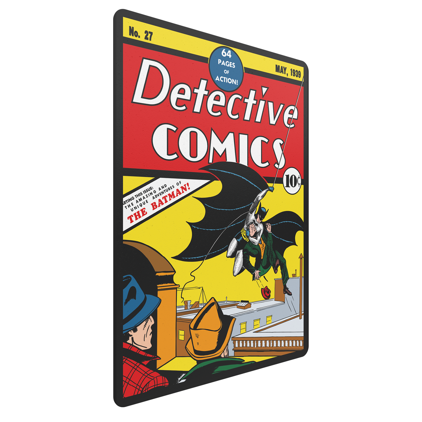 DC Comic Book Popcorn Tin with Lanyard - Batman