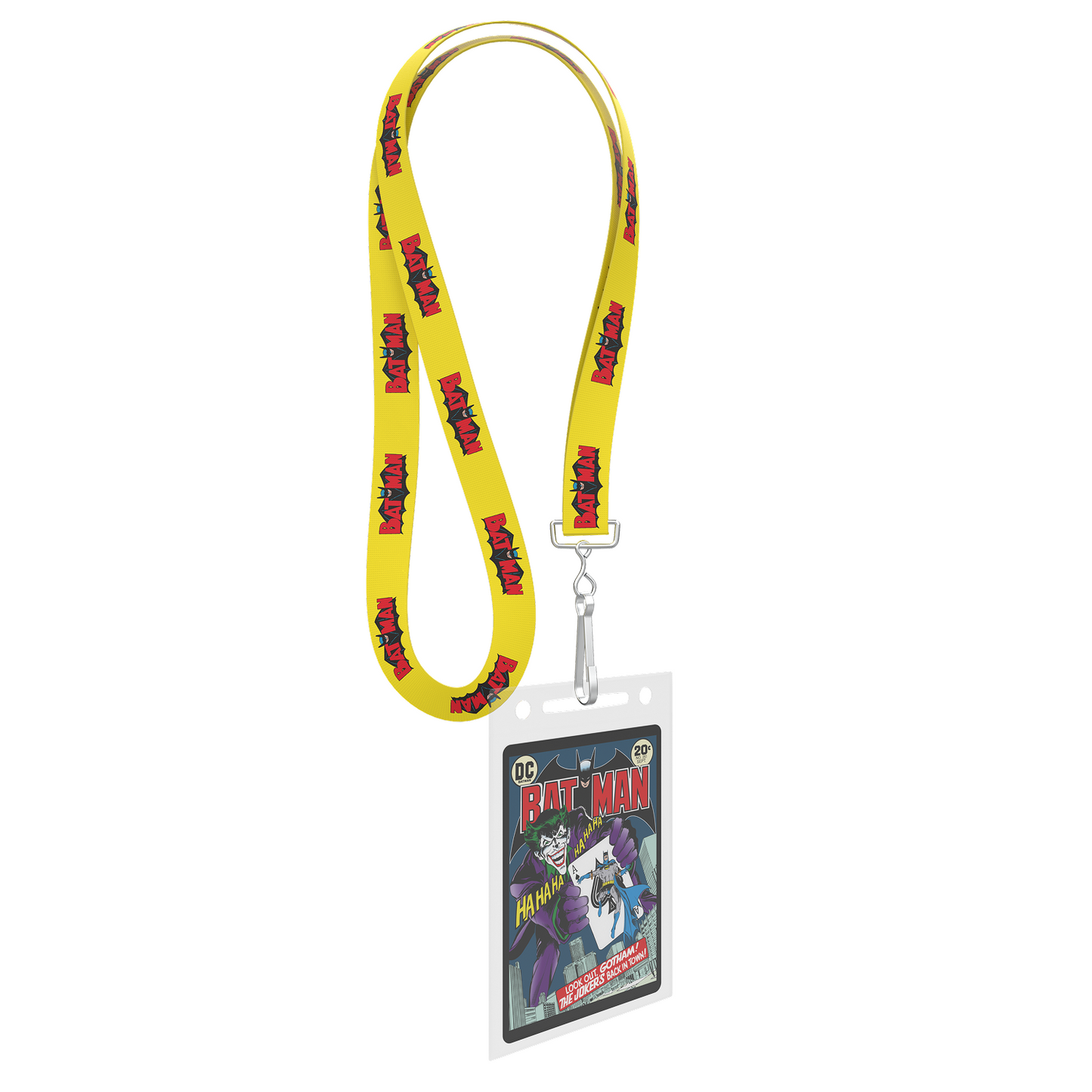 DC Comic Book Popcorn Tin with Lanyard - Batman
