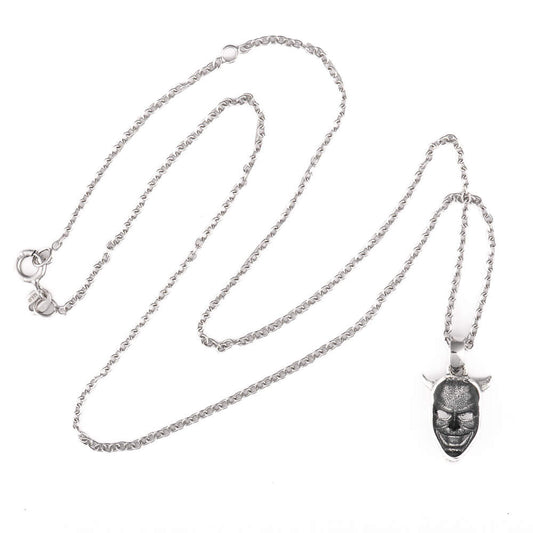 Black Phone 2 Mask Necklace-4
