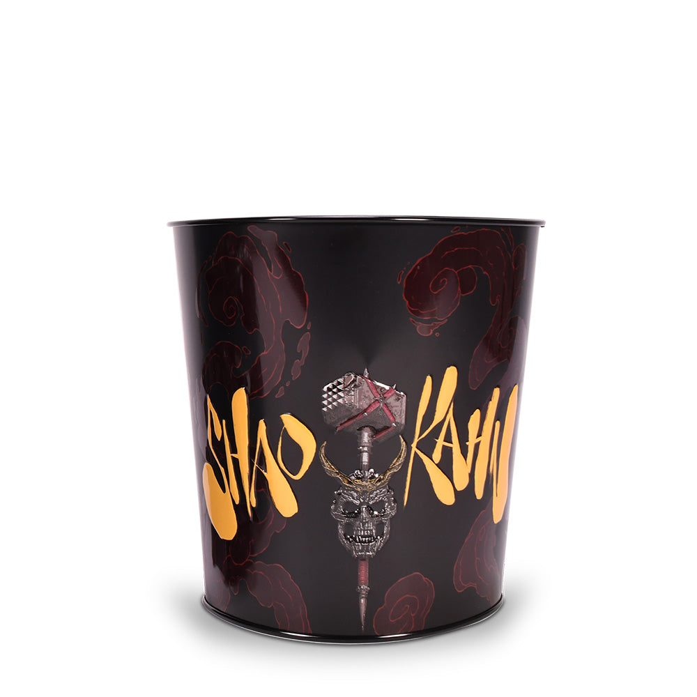 Mortal Kombat 2 85 oz Shao Kahn Tin Bucket with Helmet-8