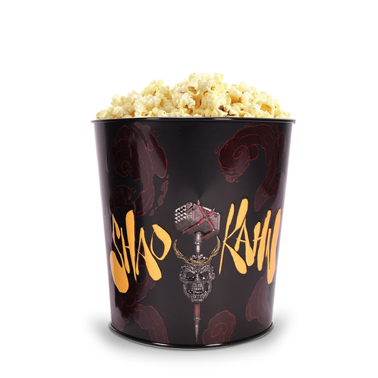 Mortal Kombat 2 85 oz Shao Kahn Tin Bucket with Helmet-2