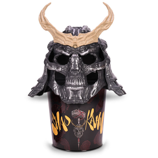 Mortal Kombat 2 85 oz Shao Kahn Tin Bucket with Helmet-0