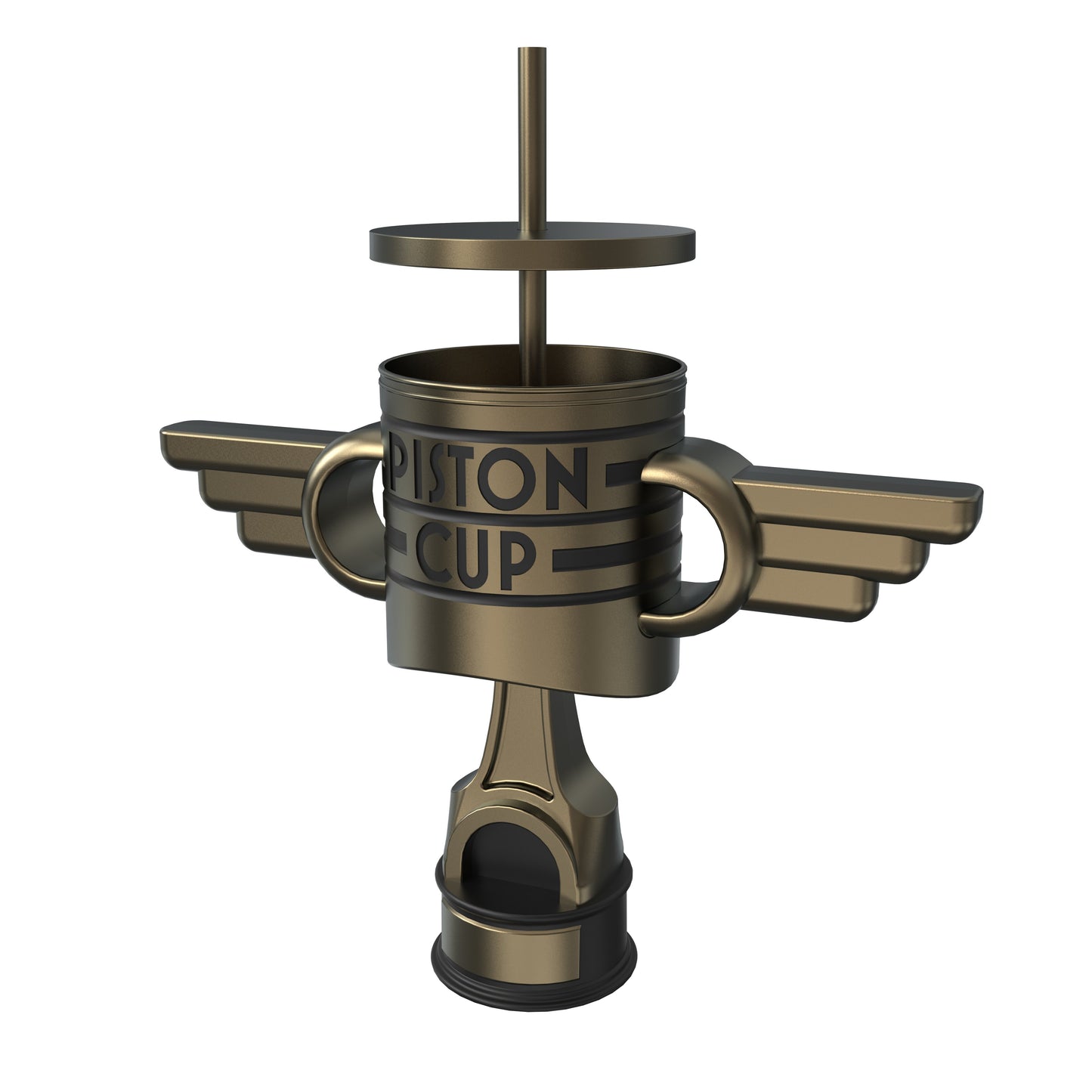Cars 20th Anniversary Piston Cup Trophy Drink Vessel front view