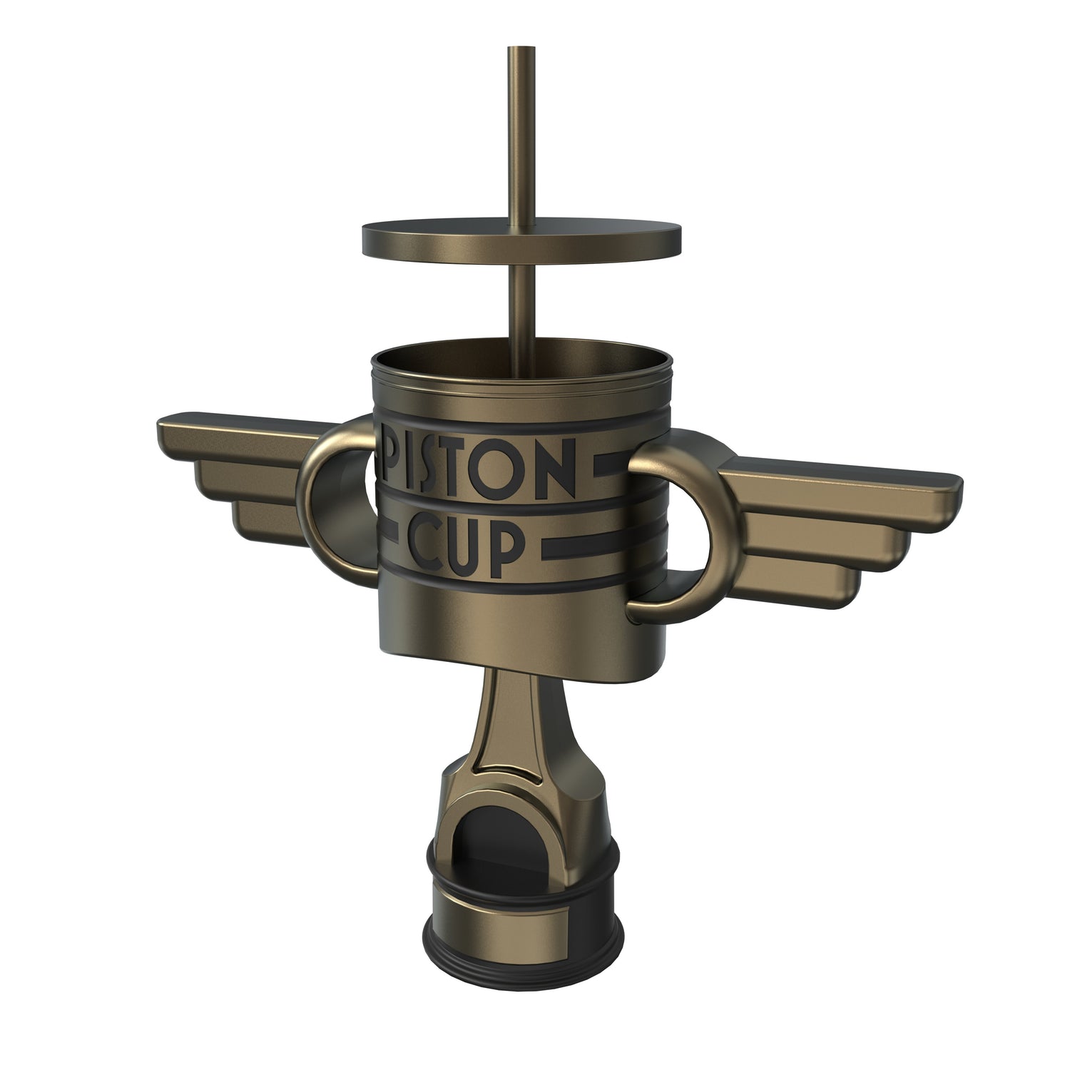 Cars 20th Anniversary Piston Cup Trophy Drink Vessel front view