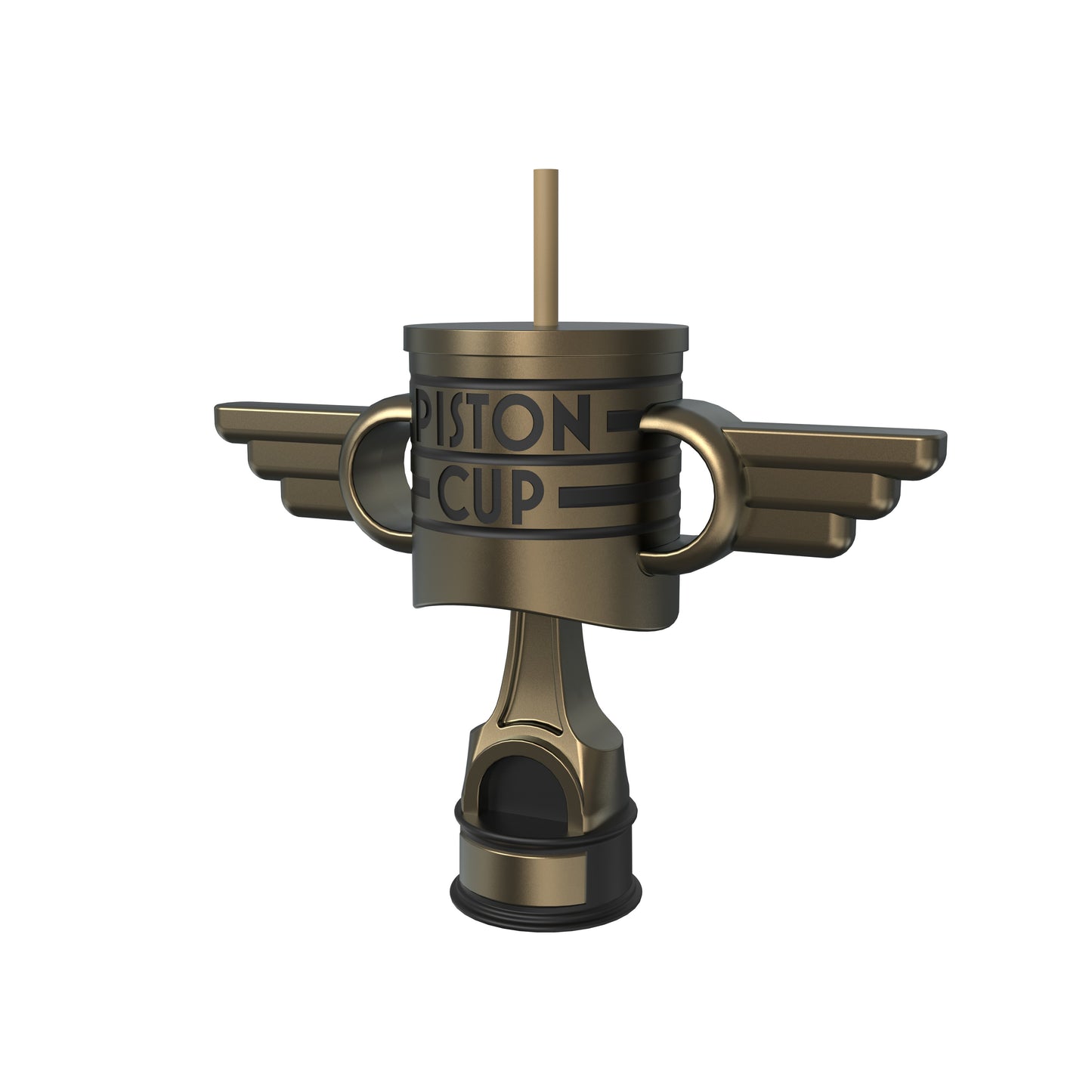 Cars 20th Anniversary 24oz plastic trophy cup detail